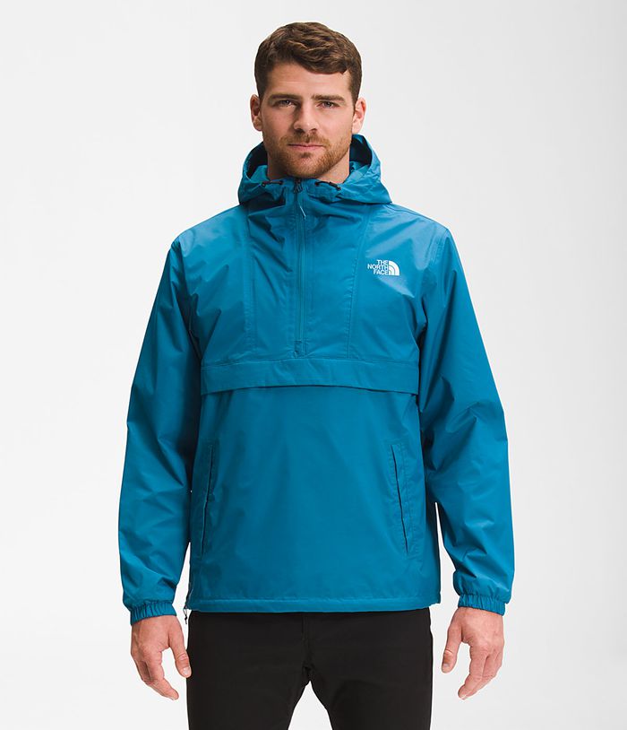 The North Face Regenjas Heren Antora Anorak TZLN16749 - Blauw